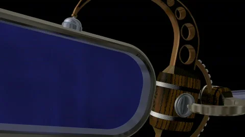Magnifier with mask Stock Footage 457156
