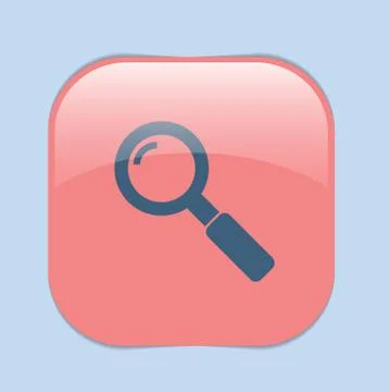 Magnifier search Stock Illustration