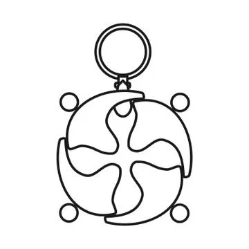 Magnify Commitment Teamwork Together Outline Logo Stock Illustration