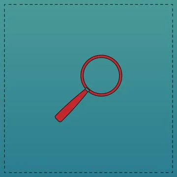 Magnify computer symbol 스톡 일러스트