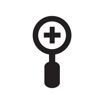 Magnify icon Stock Illustration
