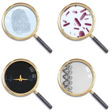 Magnify Stock Illustration