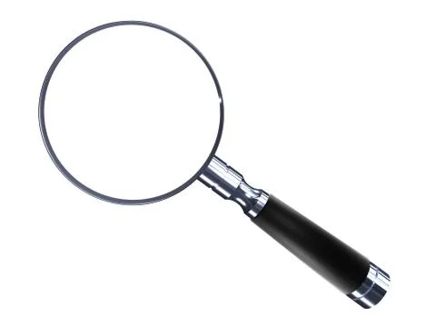 Magnifying glas. Stock Illustration