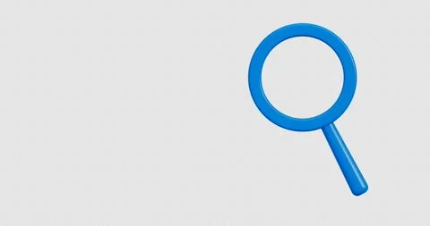 Magnifying glass with error sign. Finding problems and errors in the data. Stock Footage 276769943
