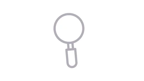 A magnifying glass with a fish inside, showcasing intricate details of the .. Stock Footage 334913556