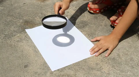 Magnifying glass 스톡 동영상 29173245
