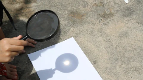 Magnifying glass 스톡 동영상 29173883