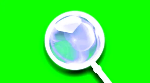 Magnifying Glass - Green Screen - With Shadow 動画素材 41019683