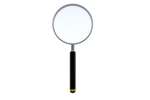 Magnifying glass Stock Illustration