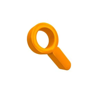 Magnifying glass Stock Illustration