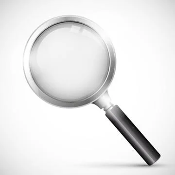 Magnifying Glass Stock Illustration