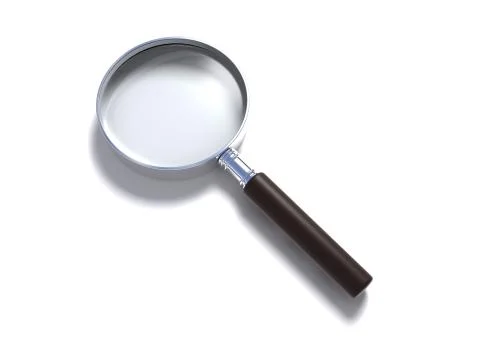 Magnifying glass Stock Illustration