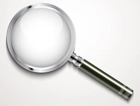 Magnifying glass Stock Illustration