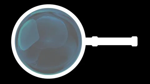 Magnifying Glass Stock Illustration