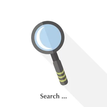 Magnifying Glass Stock Illustration