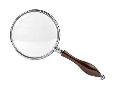 Magnifying glass Illustrazione stock