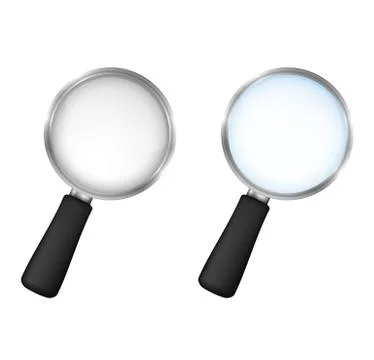 Magnifying Glass Stock Illustration