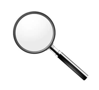 Magnifying glass Stock Illustration
