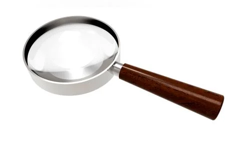 Magnifying glass Stock Illustration