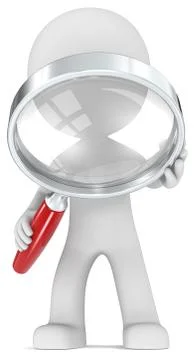 Magnifying Glass. Stock Illustration