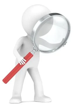 Magnifying Glass. Stock Illustration