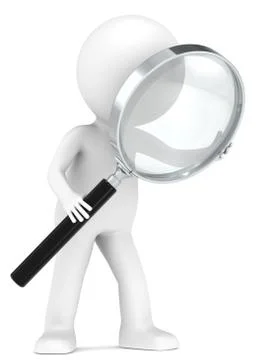 Magnifying Glass. Stock Illustration