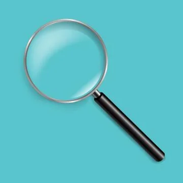 Magnifying Glass Stock Illustration