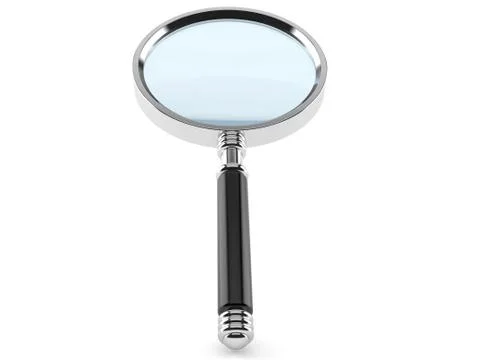 Magnifying glass Stock Illustration