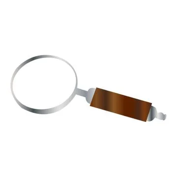 Magnifying glass 스톡 일러스트