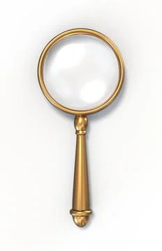 Magnifying glass Stock Illustration