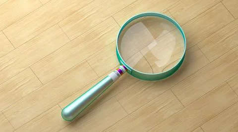Magnifying glass Stock Illustration