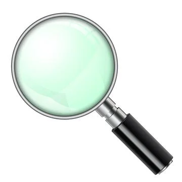 Magnifying Glass Stock Illustration