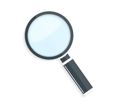 Magnifying Glass 스톡 일러스트