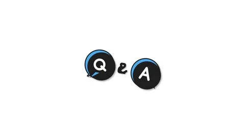 Magnifying glass joins question mark and answer symbol in digital space wit.. Stock Footage 340941739