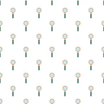 Magnifying glass pattern representing search and investigation concepts 스톡 일러스트