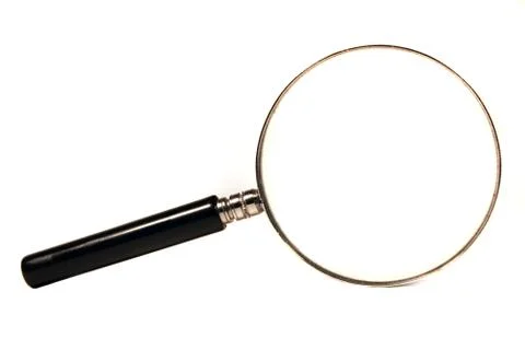 Magnifying glass Stock Photos
