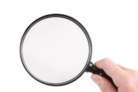Magnifying glass Stock Photos