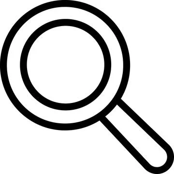 Magnifying glass search tool for web inspection 스톡 일러스트