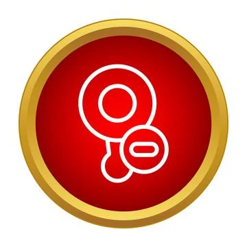 Magnifying glass zoom out interface icon element イラスト素材