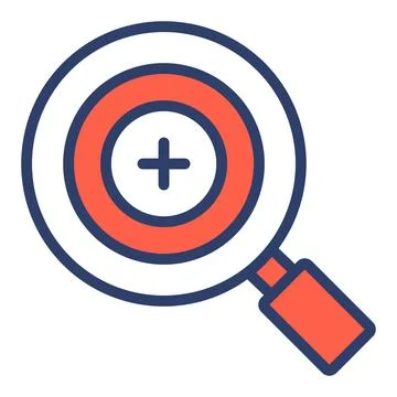 Magnifying Icon. User interface Vector Illustration, As a Simple Vector Sig.. Stock Illustration