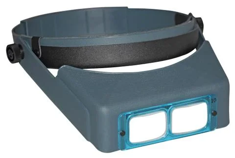 Magnifying visor Stock Photos