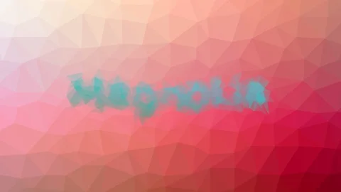 Magnolia dissolving weird tessellating looping pulsing polygons Stock Footage 109242327
