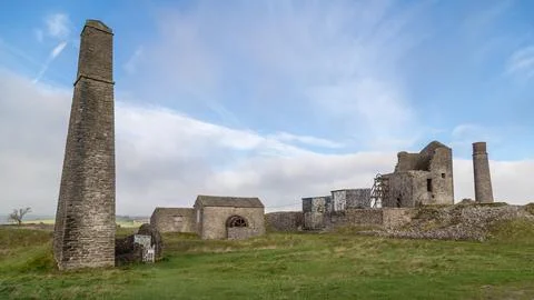 Magpie Lead Mine Stock Photos