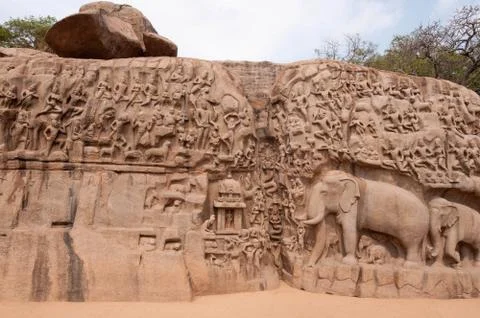 MAHABALIPURAM Foto stock