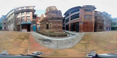 Mahabuddha temple in 360 스톡 동영상 206323223