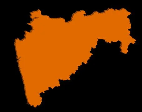 Maharashtra State Illustrazione stock