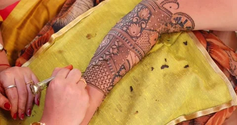 Mahendi Stock Footage 159187757