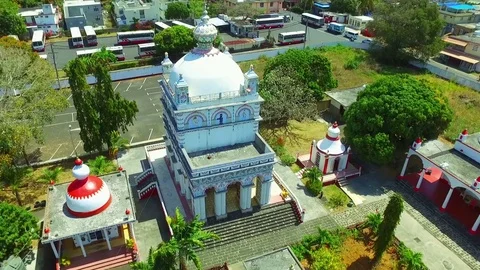 Maheswarnath Hindu Temple in Mauritius 動画素材 70229116