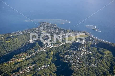 Mahina on Tahiti French Polynesia Stock Photos