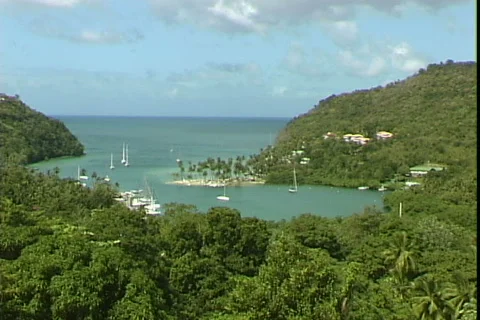 Maho Bay Stock Footage 818731